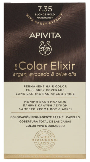APIVITA Tinte 7.35 Rubio Dorado Caoba My Color Elixir-1