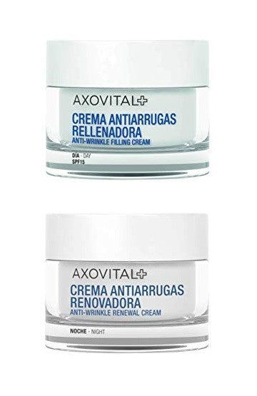 AXOVITAL PACK Antiarrugas Crema Día 50ml + Crema de Noche 50ml-1