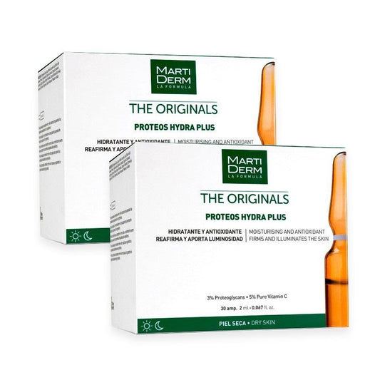 MARTIDERM Ampollas Proteos Hydra Plus DUPLO 2x30 Ampollas-1
