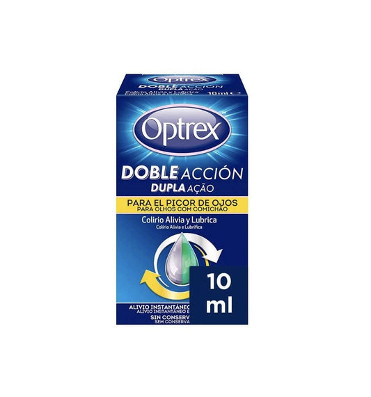 OPTREX Doble Acción Colirio Picor de Ojos Alivia y Lubrica 10ml-1