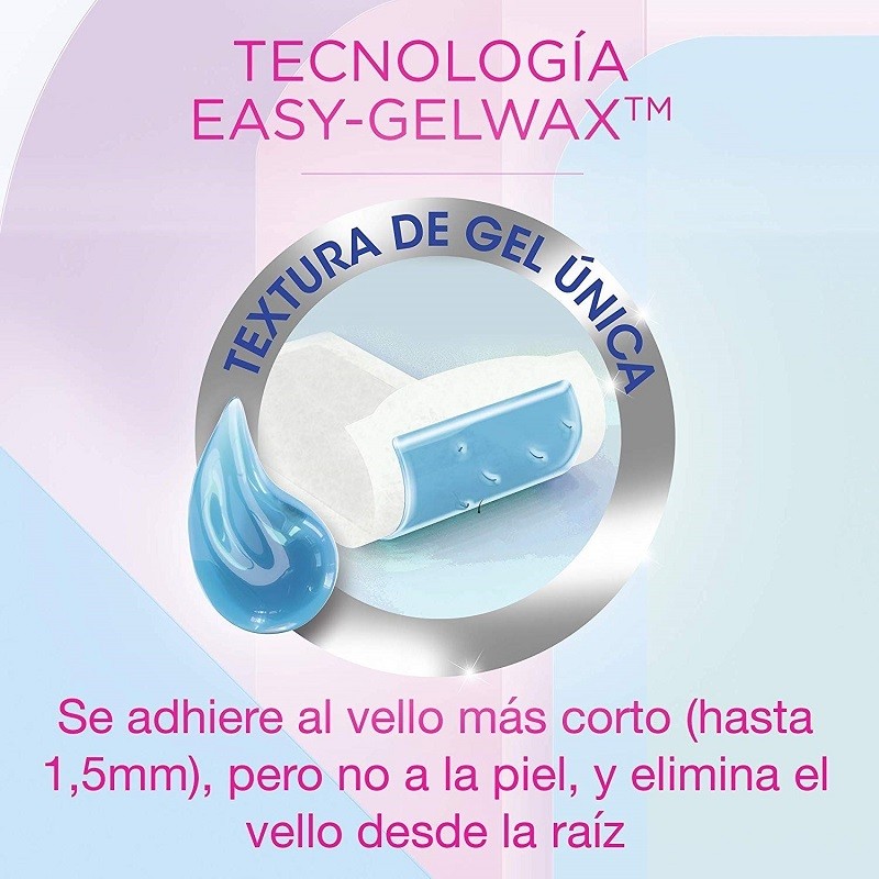 VEET Bandas de Cera Depilatorias Faciales Piel Sensible 40 uds-6