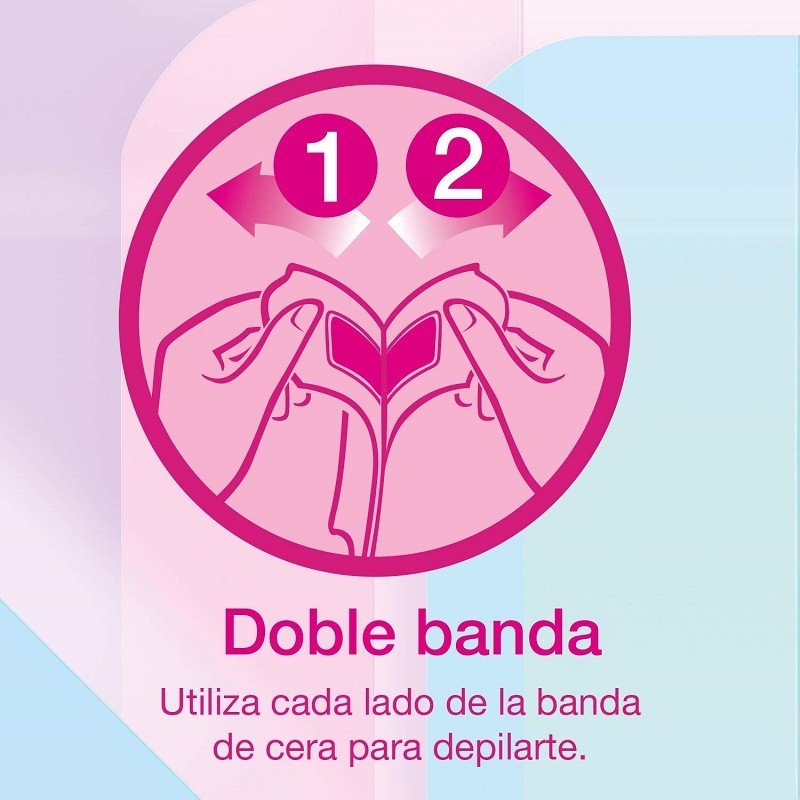 VEET Bandas de Cera Depilatorias Faciales Piel Sensible 40 uds-5