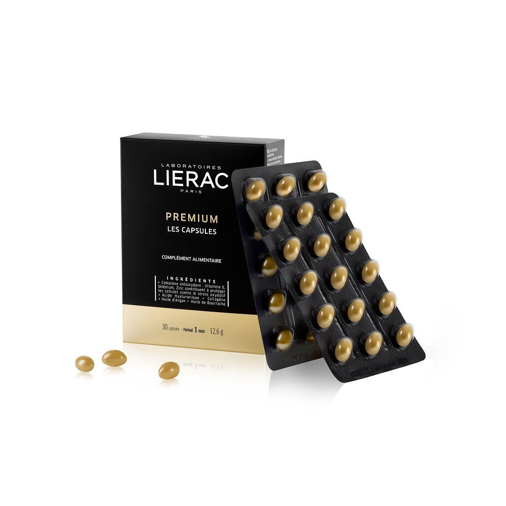 LIERAC Premium Cápsulas Antiedad 30 cápsulas-1