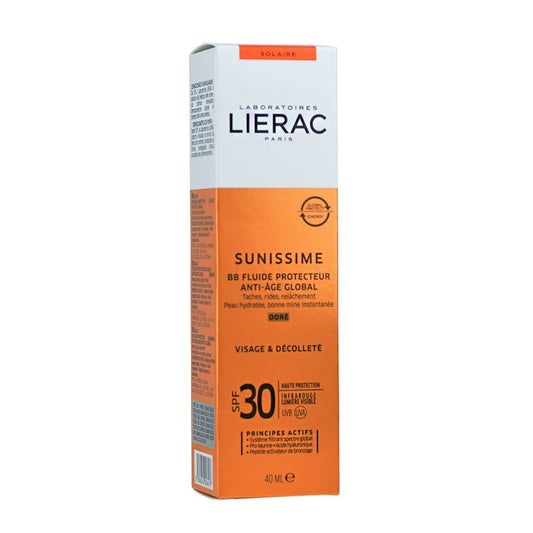 LIERAC Sunissime BB Fluido Protector con Color Spf30 Antiedad 40ml-1