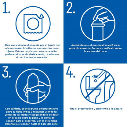 DUREX Preservativos Invisibles Extra Lubricados 12 unidades-8