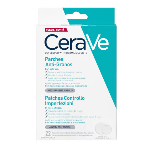 CeraVe Parches Anti-Imperfectos Hidrocoloides 22 ud