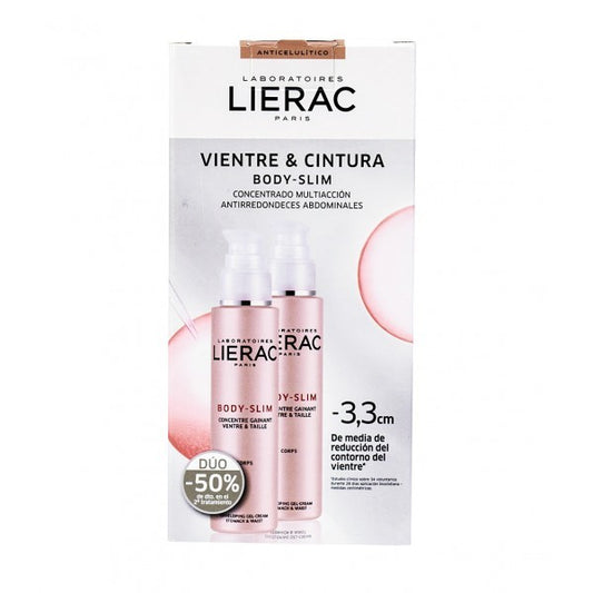 LIERAC Body-Slim Vientre y Cintura 2x100ml-1