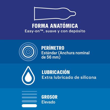 DUREX Preservativo Extra Seguro 12 Unidades-3