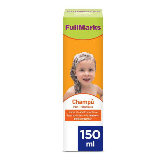 FULLMARKS Shampoing Post-Traitement Poux et Lentes 150 ml