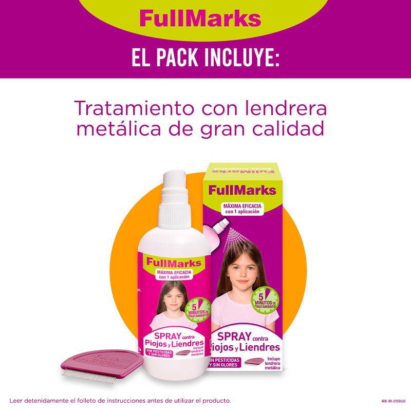 FULLMARKS Spray Anti-poux 150ml
