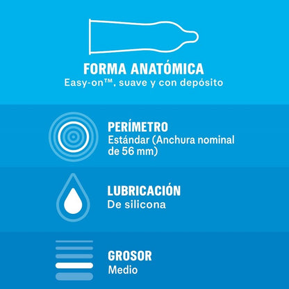 DUREX Pack Preservativo Natural 12 uds + Sensitivo Suave 3 uds de REGALO-2