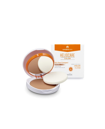 HELIOCARE Color Compacto Oil Free Brown SPF50 (10g)-2
