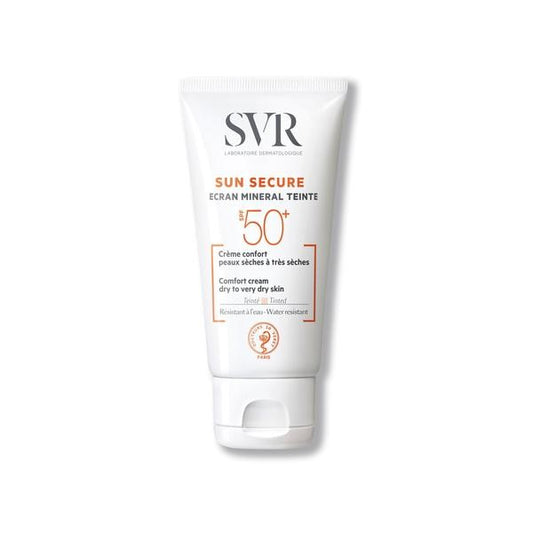 SVR Sun Secure Crema Mineral Tintada Pieles Secas SPF50+ (50ml)-1