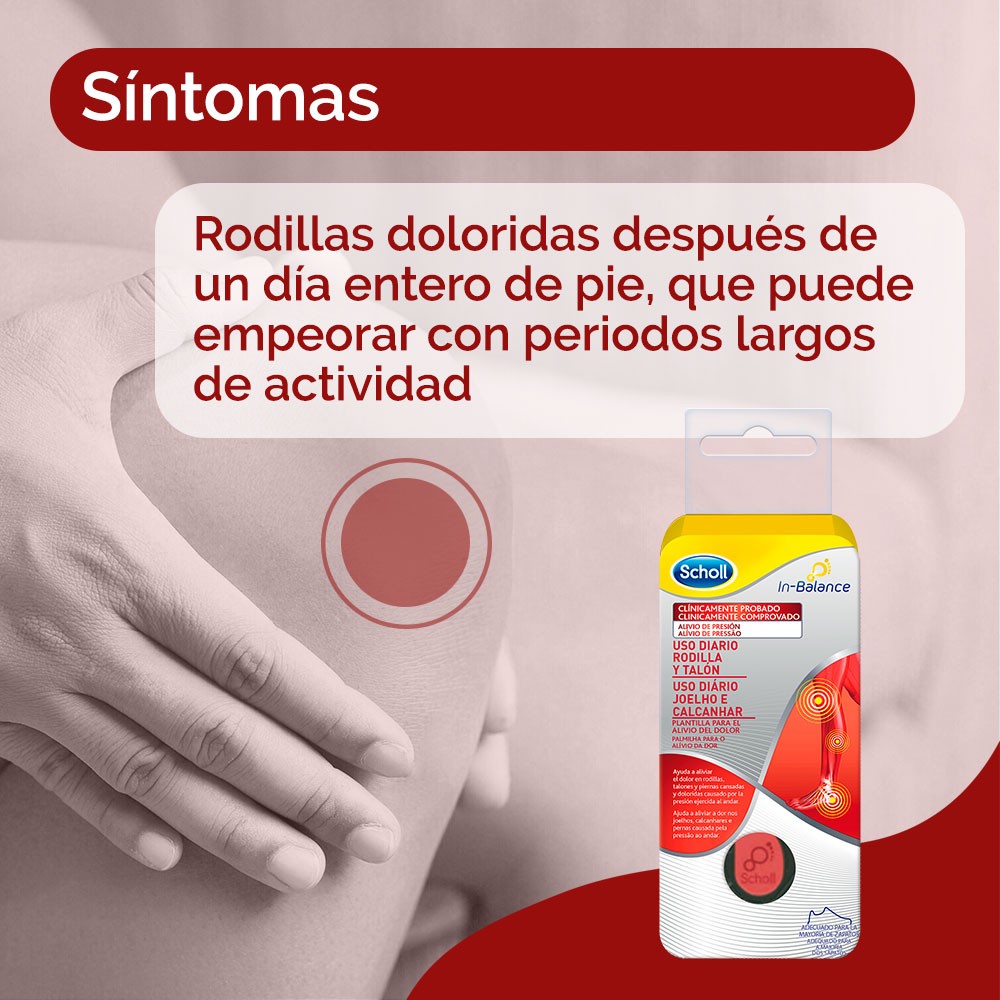 SCHOLL Plantillas In-Balance Alivio Rodilla y Talón talla S (37-39,5)-2
