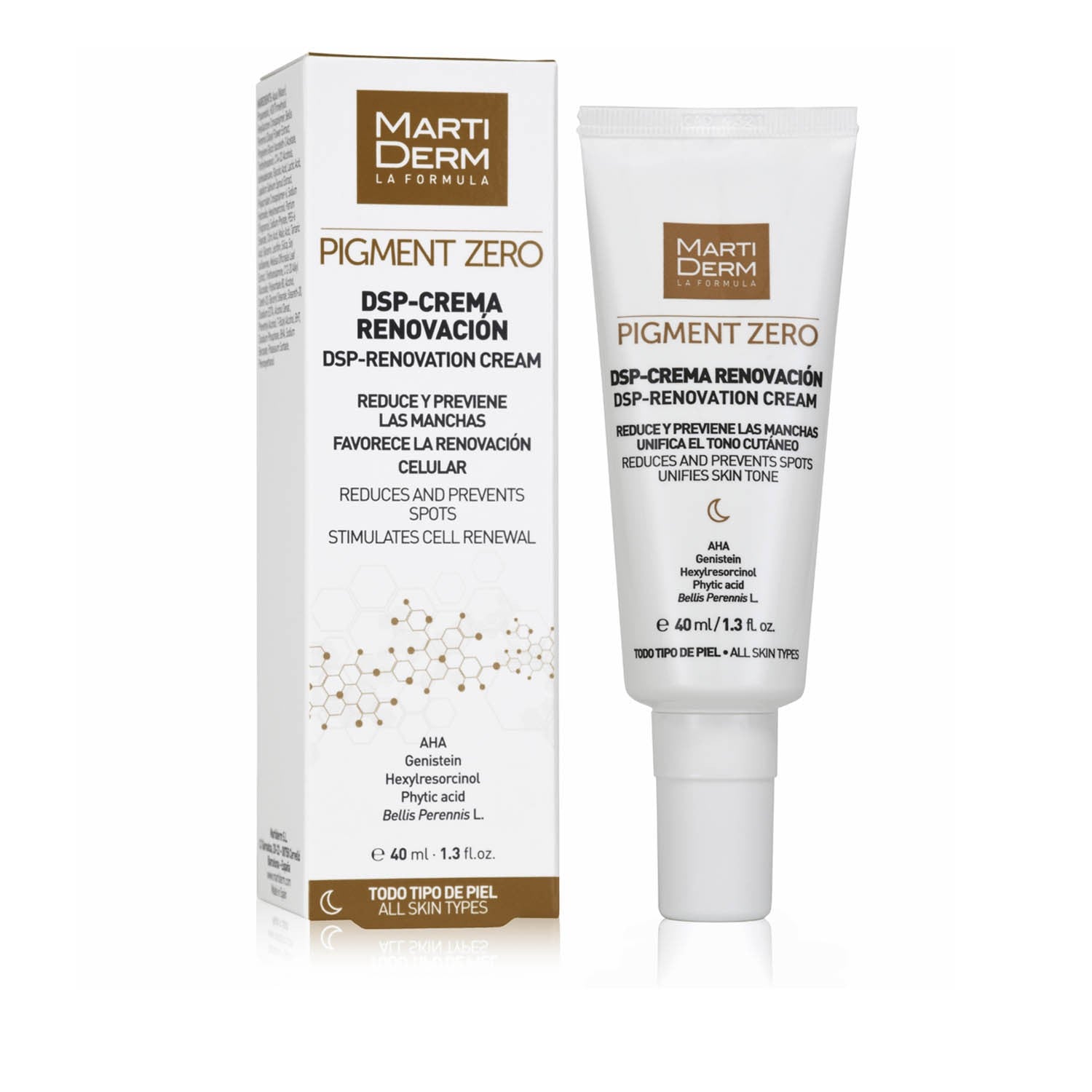 MARTIDERM DSP-Crema Renovación Pigment Zero 40ml-1