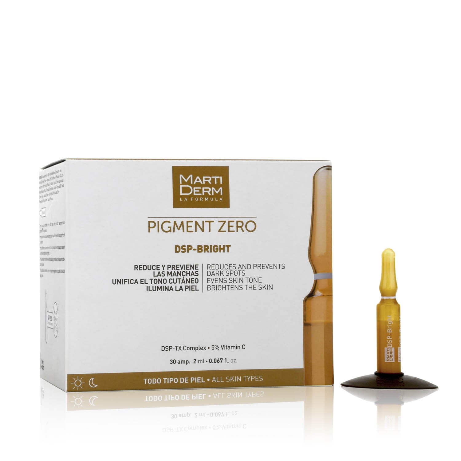 MARTIDERM Ampollas Pigment Zero DSP-Bright Duplo 2x30 Ampollas-3