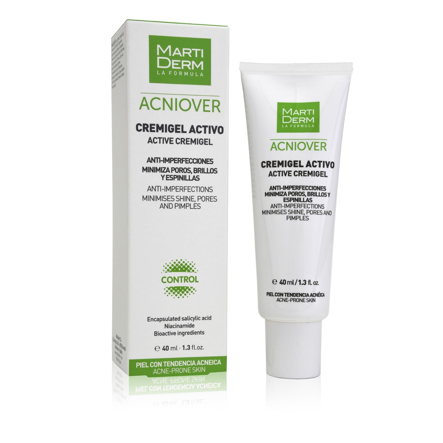 MARTIDERM Acniover Cremigel activo 40ml-1