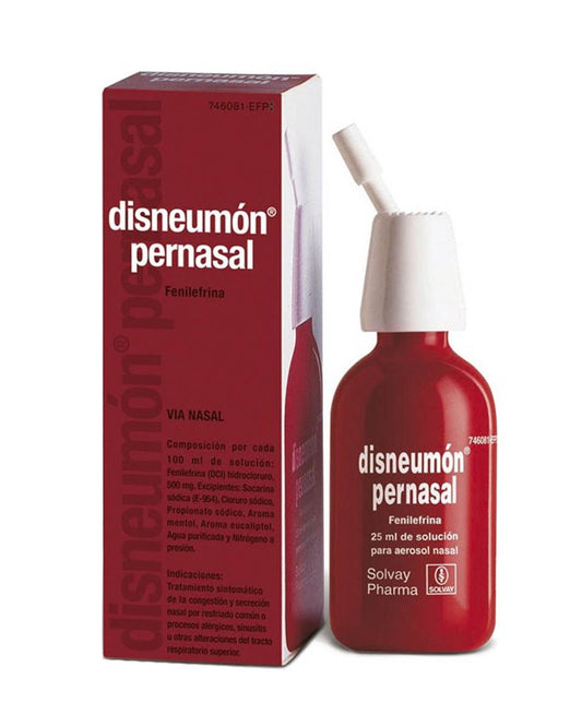 DISNEUMON Pernasal Nebulizador Nasal 5MG/ML 25ML-1