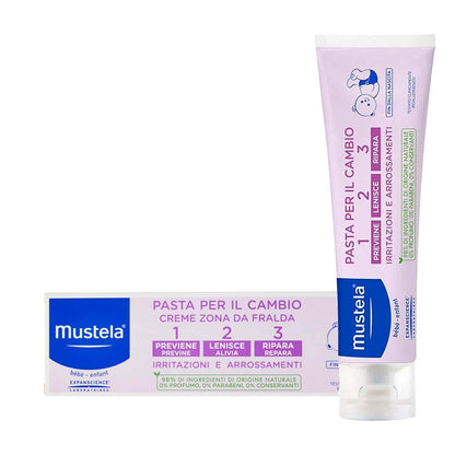 MUSTELA Crema Bálsamo 1-2-3 Cambio de Pañal 150ml-1