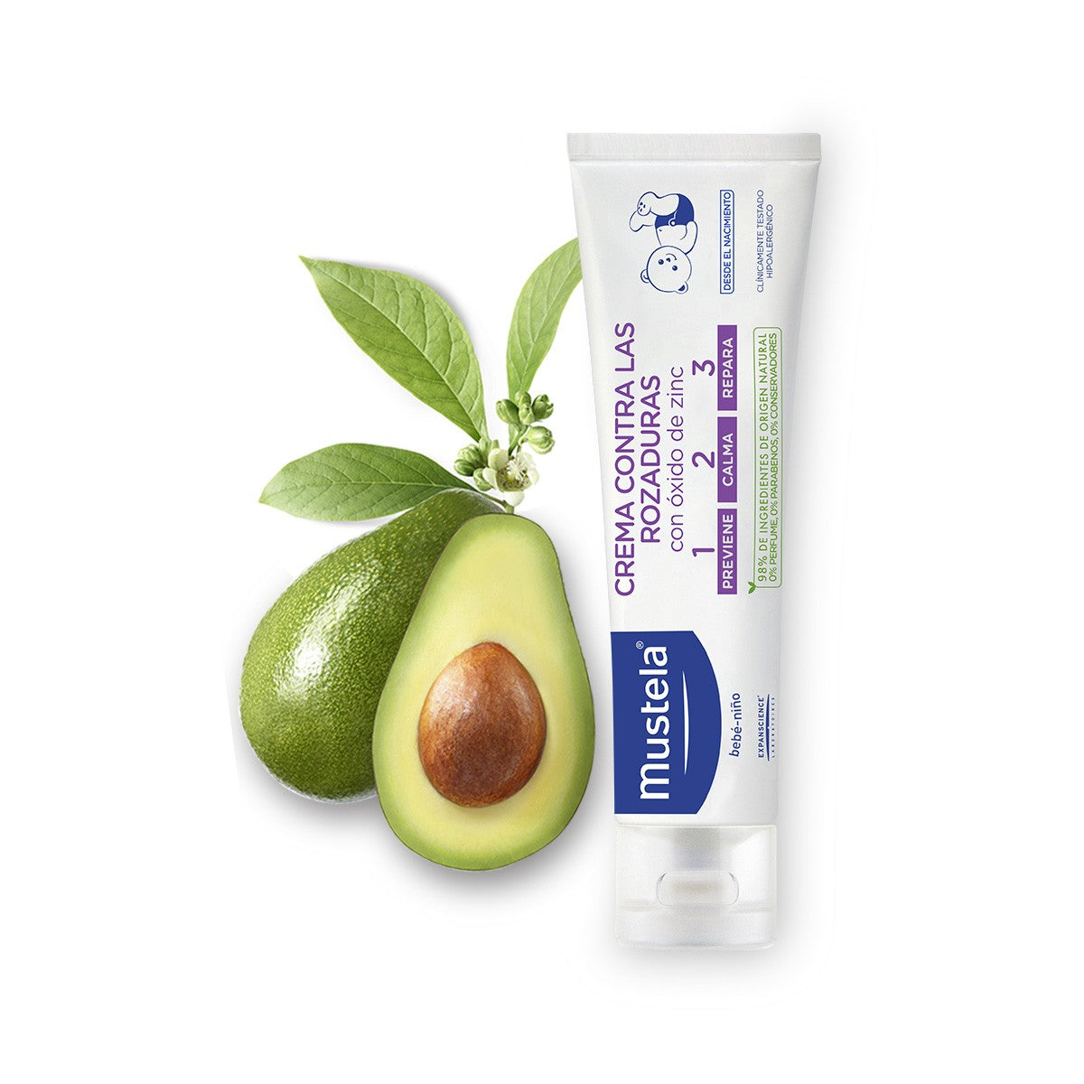 MUSTELA Crema Bálsamo 1-2-3 Cambio de Pañal 150ml-2