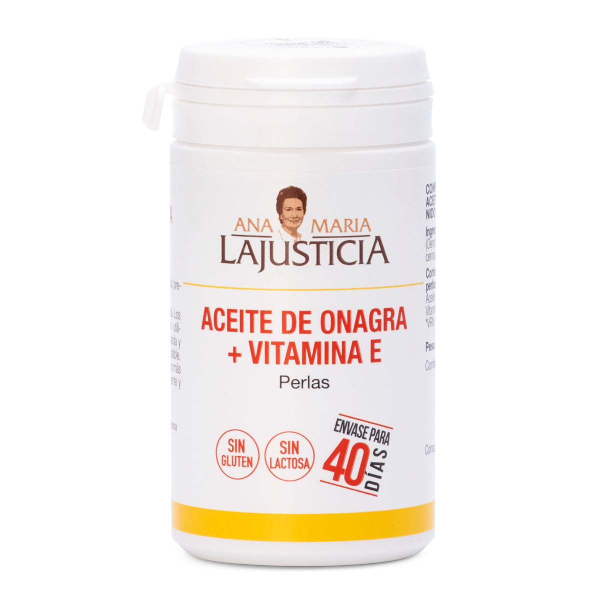 Ana María Lajusticia Olio di enotera + vitamina E 80 perle