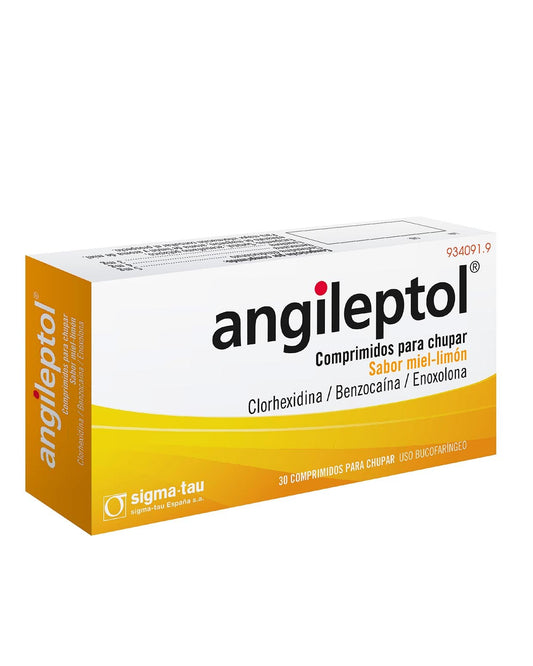 ANGILEPTOL Miel-Limón 30 Comprimidos para Chupar-1