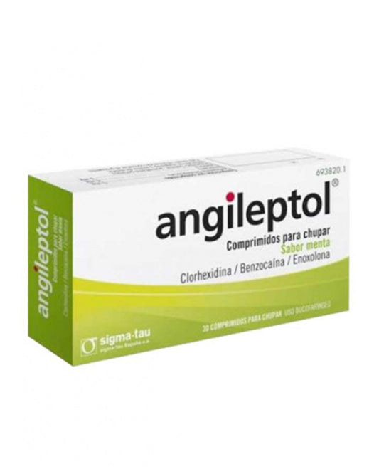 ANGILEPTOL Menta 30 Comprimidos para Chupar-1