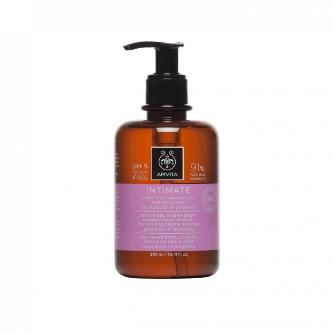 APIVITA Gel Íntimo uso diario con Camomila y Propóleo 300ml-1
