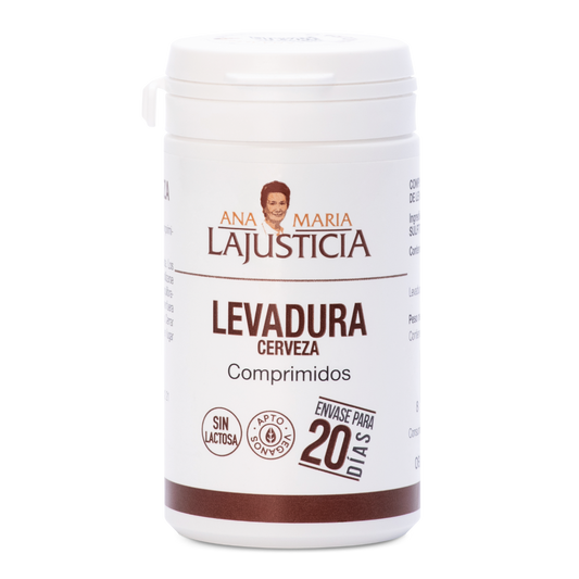 Ana María Lajusticia Levadura Cerveza 80 Comprimidos