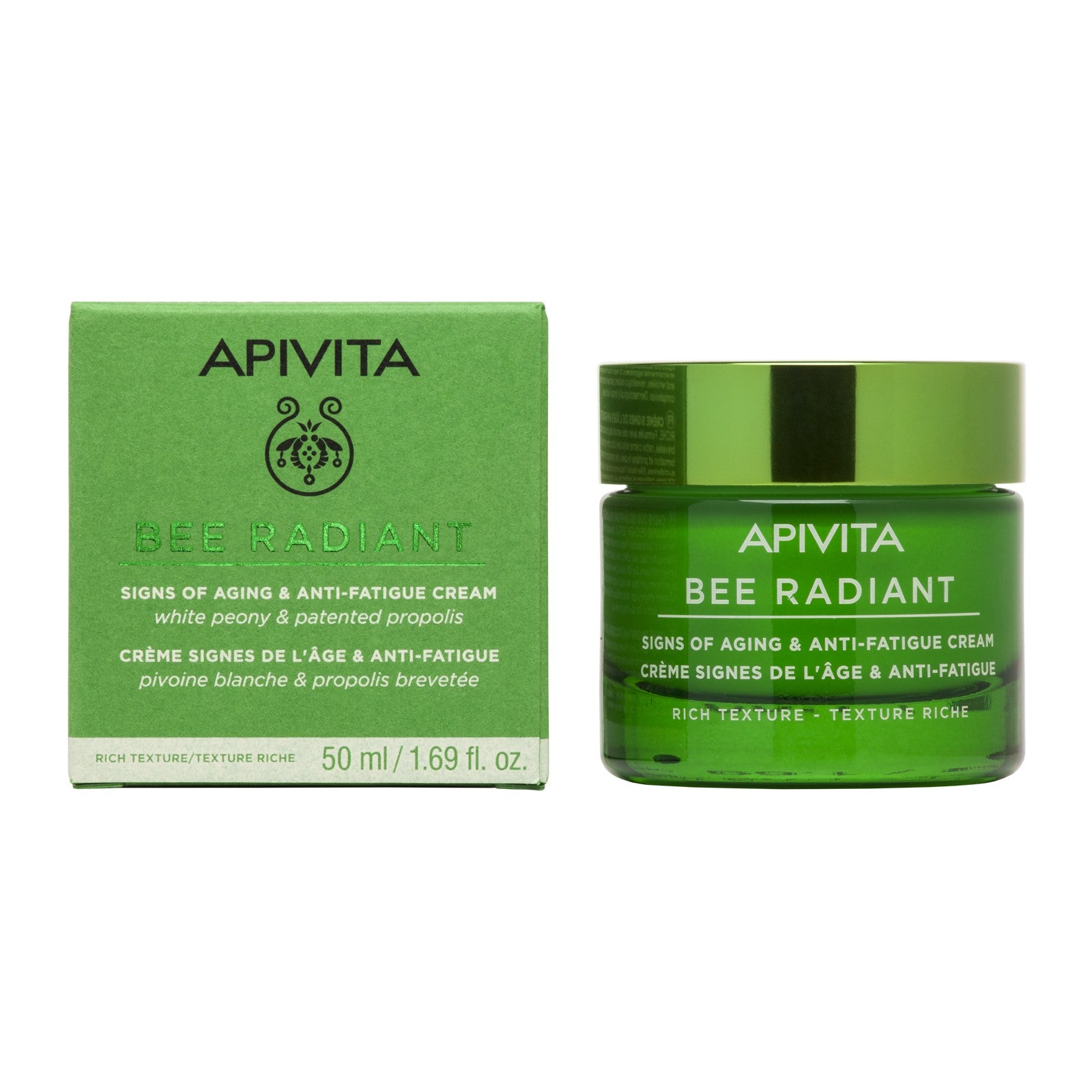 APIVITA Bee Radiant Gel-Crema Signos de la Edad & Antifatiga Textura Rica 50ml-1