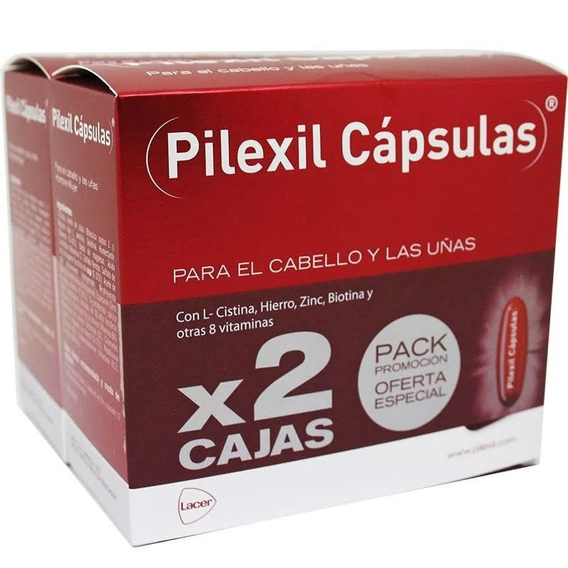 Pilexil Anticaída 100 + 100 Cápsulas DUPLO-1