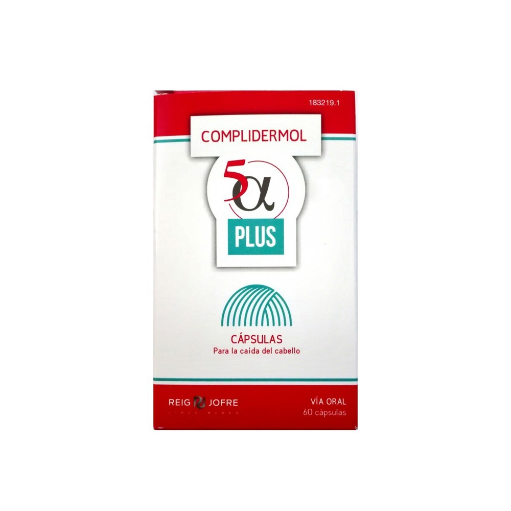 COMPLIDERMOL 5 Alfa Plus Anticaída 60 Cápsulas-1
