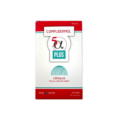 COMPLIDERMOL 5 Alfa Plus Anticaída 60 Cápsulas-1