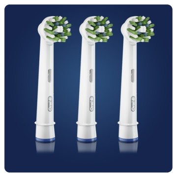 ORAL-B CrossAction Recambio con CleanMaximiser 3 Cabezales-3