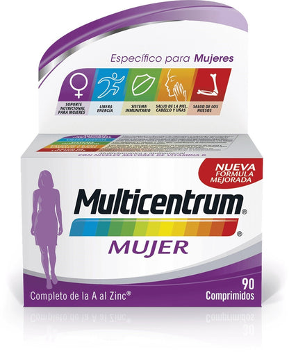 MULTICENTRUM Mujer 90 Comprimidos-8
