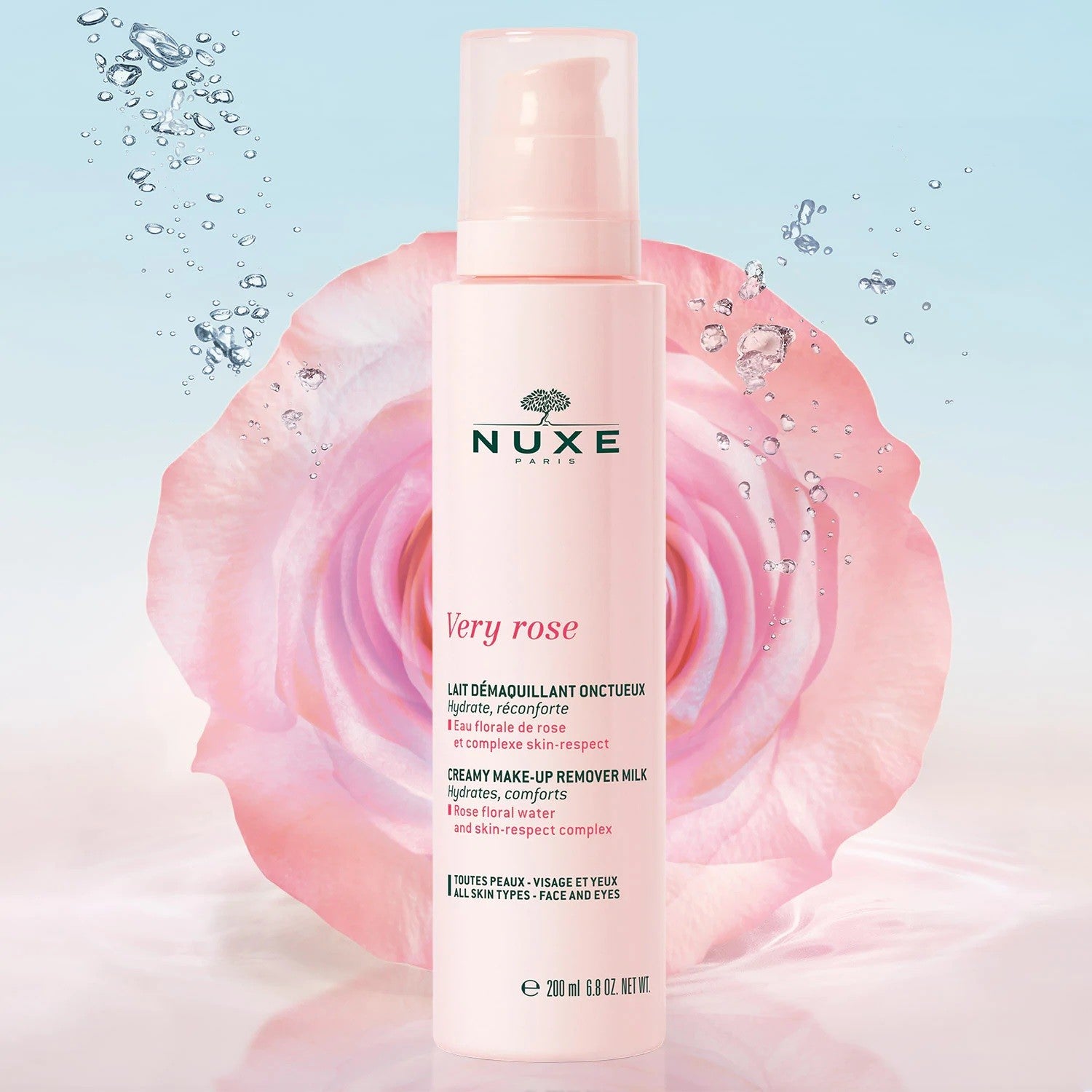 NUXE Leche Desmaquillante Cremosa Very Rose 200ml-2