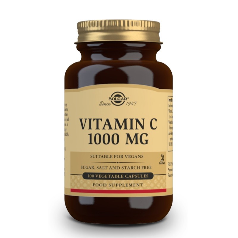 SOLGAR Vitamina C 1000mg 100 Cápsulas Vegetales-2