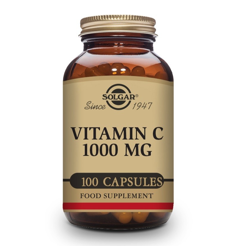 SOLGAR Vitamina C 1000mg 100 Cápsulas Vegetales-1