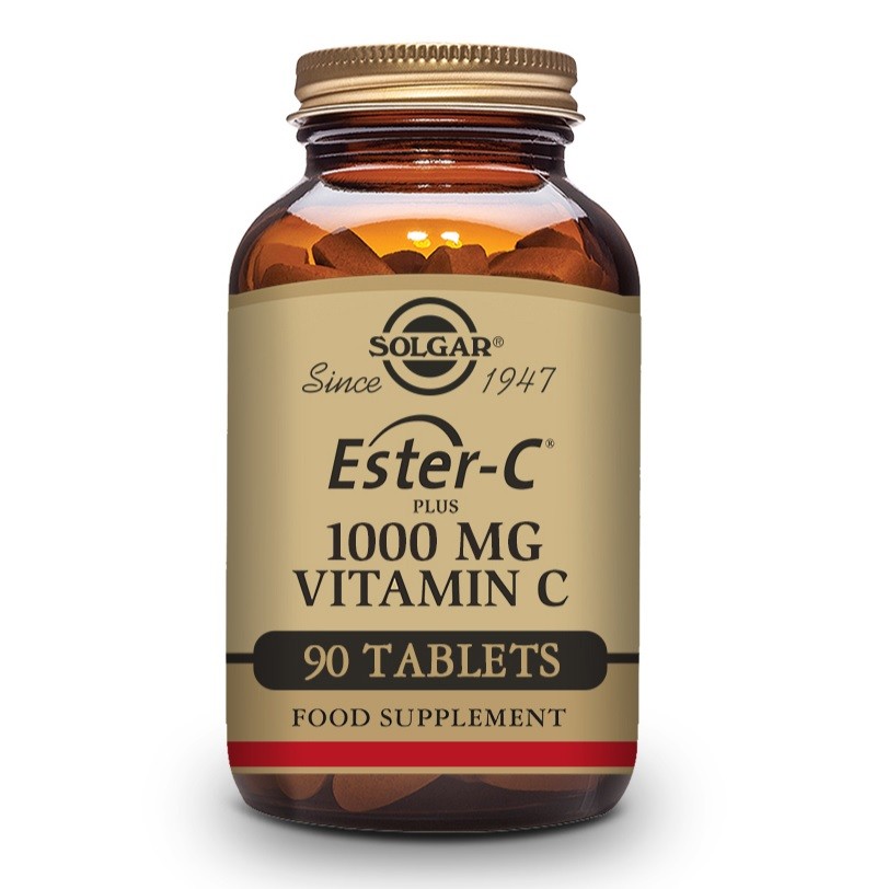 SOLGAR Ester-C Plus 1000mg Vitamina C 90 Comprimidos-1