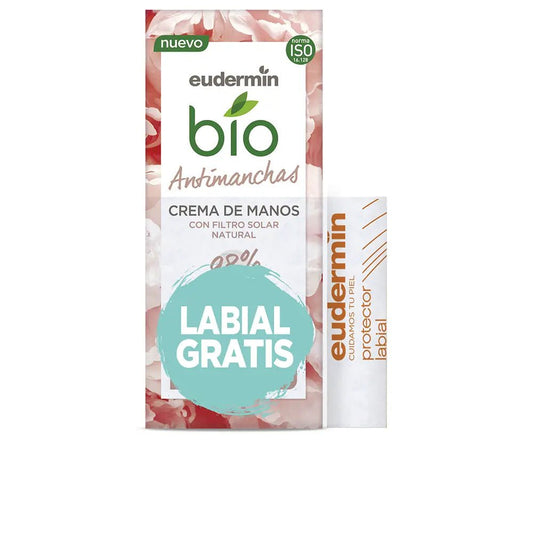 Eudermin Bio Mãos Creme Antimanchas Lote 2 Pç 75ml + 5G