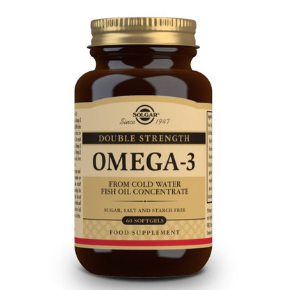 SOLGAR Omega-3 Alta Concentración 60 Cápsulas Blandas-1