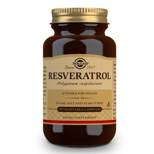 SOLGAR Resveratrol 60 Cápsulas Vegetales-1