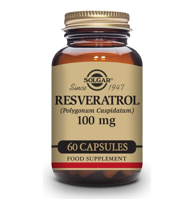 SOLGAR Resveratrol 60 Cápsulas Vegetales-2