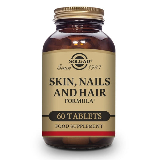 SOLGAR Cheveux, Peau et Ongles 60 Comprimés