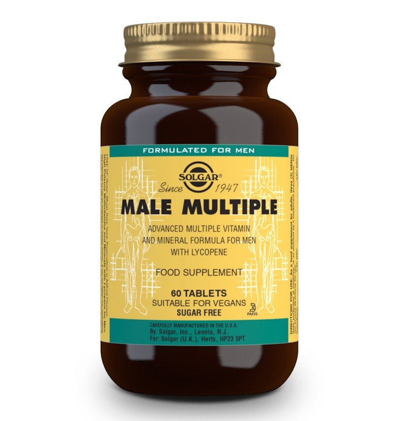 SOLGAR Male Múltiple Complejo Vitamínico Hombre 60 Comprimidos-1