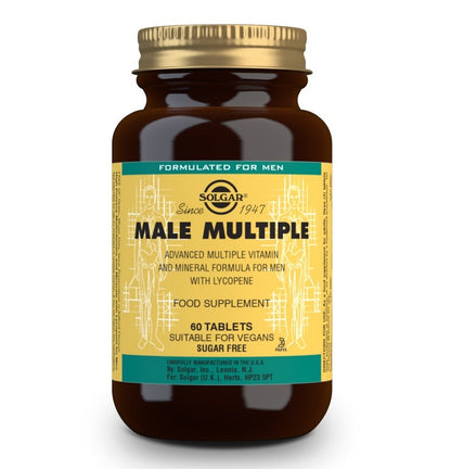 SOLGAR Male Múltiple Complejo Vitamínico Hombre 60 Comprimidos-1