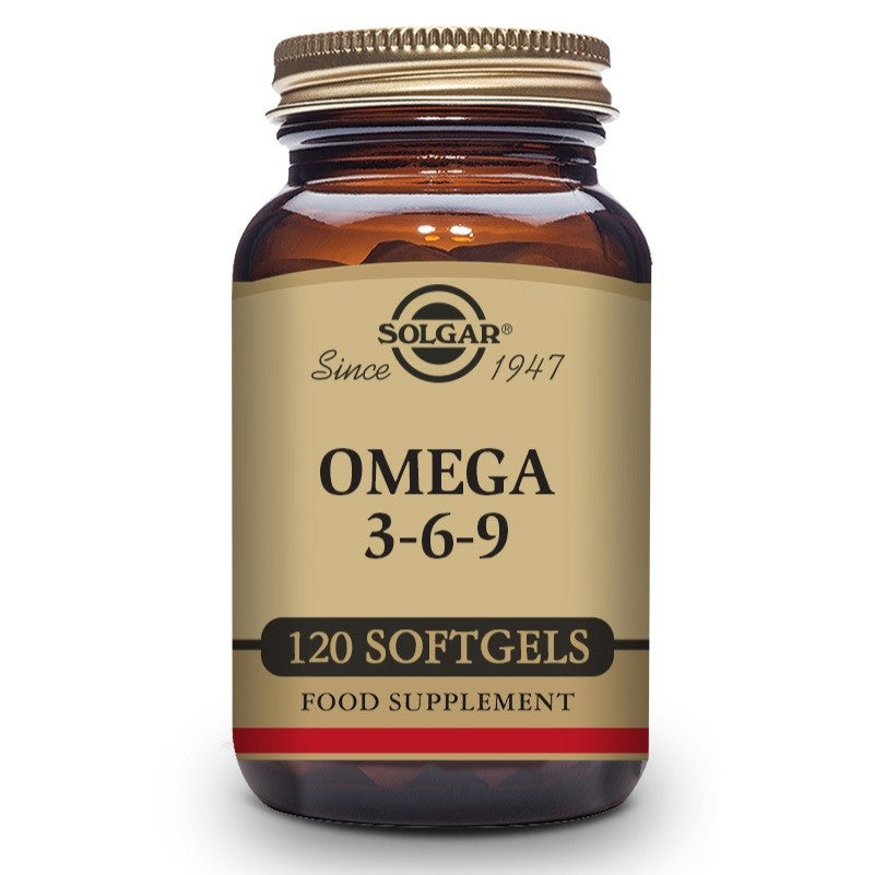 SOLGAR Omega 3-6-9 (120 Cápsulas Blandas)-1