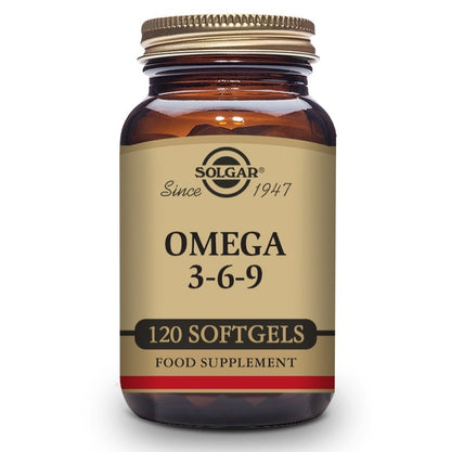 SOLGAR Omega 3-6-9 (120 Cápsulas Blandas)-1