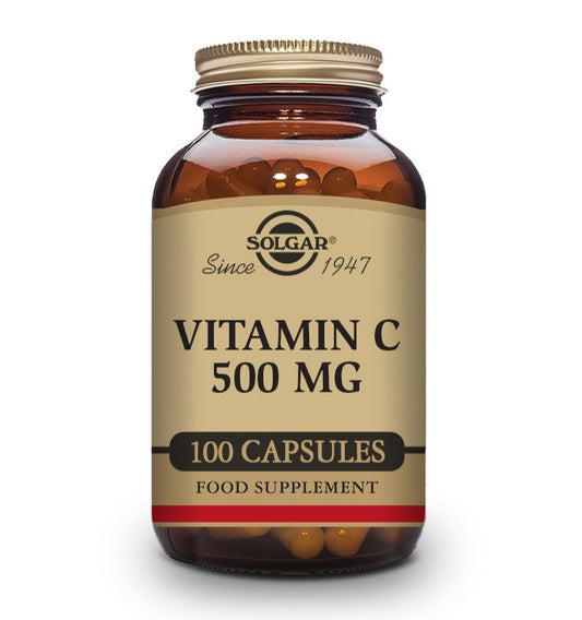 SOLGAR Vitamina C 500mg 100 Cápsulas Vegetales-1