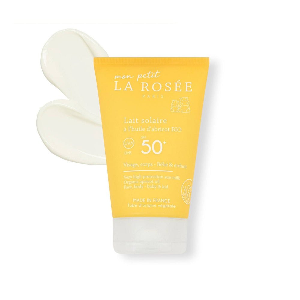Mon Petit La Rosée Loción Solar Bebé Muy Alta SPF50+ con Aceite Albaricoque Bio